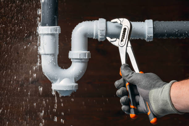 Professional Emergency Plumber technician working in Forreston, IL